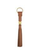 BORLITA KEY CHAIN in Sienna Napa Leather leather keychain Kendall Conrad   