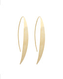 BOW EARRINGS III jewelry, Kendall Conrad Gold Plated  