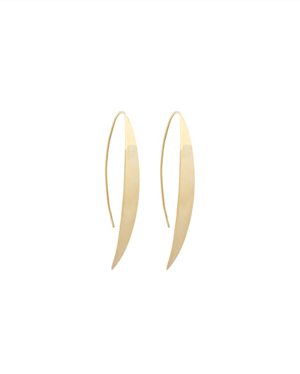 BOW EARRINGS II jewelry, Kendall Conrad Gold Plated  