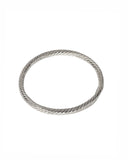 BRAIDED STACKING BANGLE bangle, bracelet, Kendall Conrad Sterling Silver  