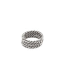 BRAIDED STACKING RING Rings Kendall Conrad Sterling Silver 6 
