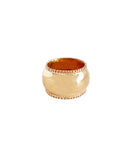 BRAIDED HEMISPHERE RING Rings Kendall Conrad Solid Brass 6 