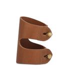 CAGANCHO CUFF in Sienna Napa leather cuff Kendall Conrad   