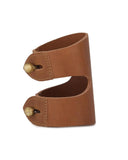 CAGANCHO CUFF in Sienna Napa leather cuff Kendall Conrad   