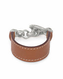 CAMEROON CHAIN CUFF leather cuff Kendall Conrad Sterling Silver  