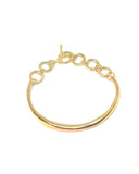 CHAIN BANGLE new jewelry arrivals, Kendall Conrad Gold Plated  