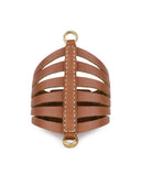 CINCHA CUFF in Sienna Napa leather bracelet Kendall Conrad   