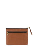 COCO ZIP CASE in Sienna Napa leather case Kendall Conrad   