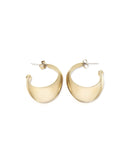 CRESTA SMALL HOOP EARRINGS jewelry, Kendall Conrad Brass  