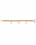 CROSS CHAIN BRACELET jewelry, Kendall Conrad   