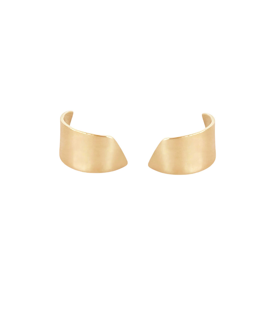 CURVE POSTS earrings Kendall Conrad Brass  