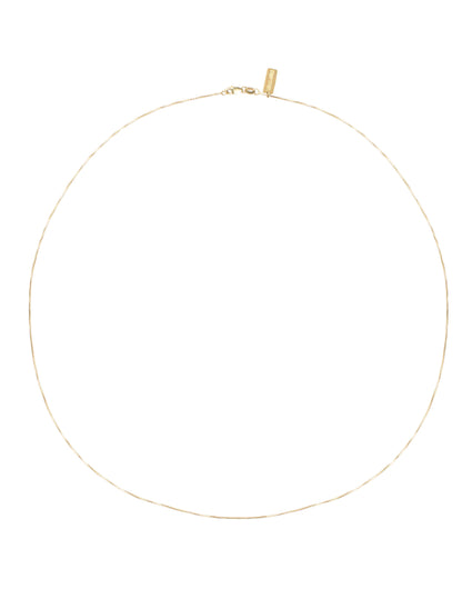 DISCO GOLD BOX CHAIN NECKLACE gold Kendall Conrad   