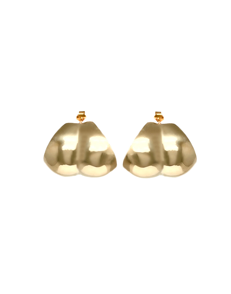 DOUBLE GRANDITA HOOP EARRINGS jewelry, Kendall Conrad Brass  