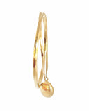 DOUBLE ROCK BANGLE jewelry, Kendall Conrad Gold Plated  