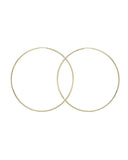 LARGE ESSENTIAL HOOP EARRINGS earrings Kendall Conrad 2.25" Gold Filled 