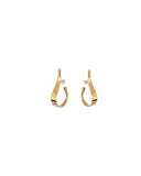 FATIMA HOOP EARRINGS jewelry Kendall Conrad Brass  