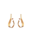 FATIMA II HOOPS Earrings Kendall Conrad Gold Plated  
