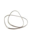 FLAT OBLIQUE BANGLE bangle Kendall Conrad Sterling Silver  