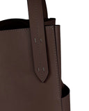 GAEL TOTE BAG in Umber Napa tote bag Kendall Conrad   