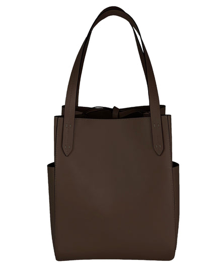 GAEL TOTE BAG in Umber Napa tote bag Kendall Conrad   