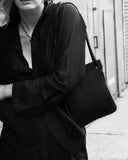 GIRONA II SHOULDER AND CROSSBODY BAG in Umber Napa small leather bag Kendall Conrad   