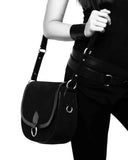GITANA SADDLEBAG in Sienna Napa medium leather bag Kendall Conrad   