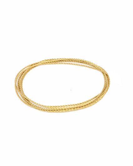 GOLD SILK THREAD new jewelry arrivals, Kendall Conrad   