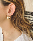 THIN ROUNDED II POSTS EARRINGS jewelry, Kendall Conrad   