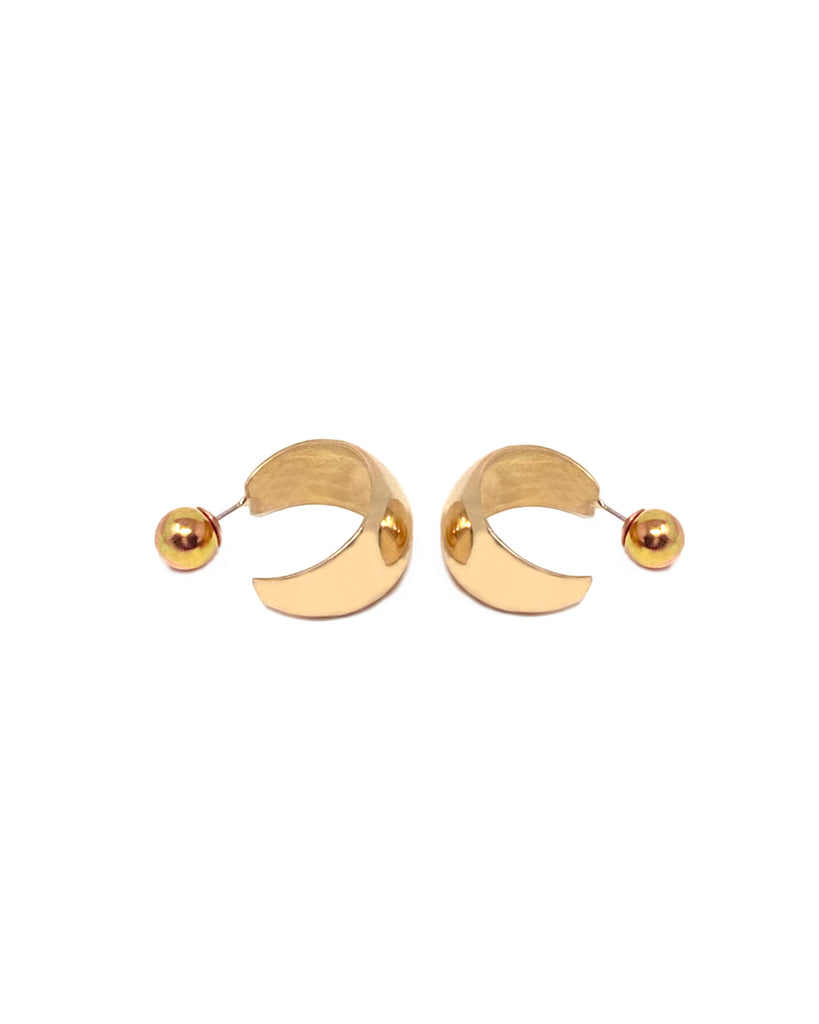 GRANDITA HOOP EARRINGS earrings Kendall Conrad Brass  