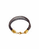 GUADIX III BRACELET in Napa bracelet Kendall Conrad Chocolate  
