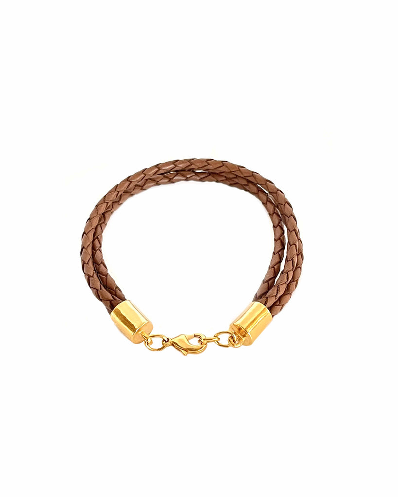 GUADIX III BRACELET in Napa bracelet Kendall Conrad Cognac  
