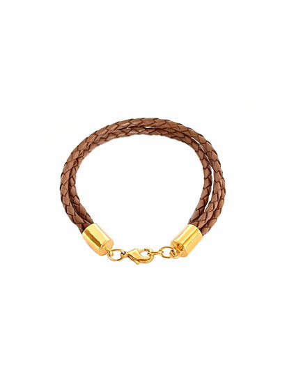 GUADIX III BRACELET in Napa bracelet Kendall Conrad Cognac  