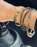 GUADIX DOUBLE WRAP BRACELET in Napa bracelet Kendall Conrad   