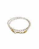 GUADIX DOUBLE WRAP BRACELET in Napa bracelet Kendall Conrad White  