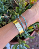 GUADIX DOUBLE WRAP BRACELET in Napa bracelet Kendall Conrad   