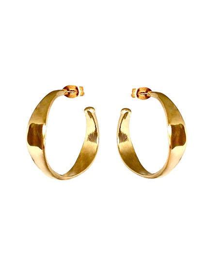 GUAPA II HOOPS Earrings Kendall Conrad Gold Plated  