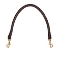 HAND-STITCHED SHOULDER STRAP in Chocolate Napa leather strap Kendall Conrad   