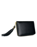 iPHONE CASE in Black Napa leather case Kendall Conrad iPhone +  