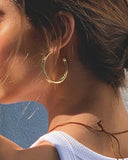 IMAAN II HOOP EARRINGS jewelry, Kendall Conrad   