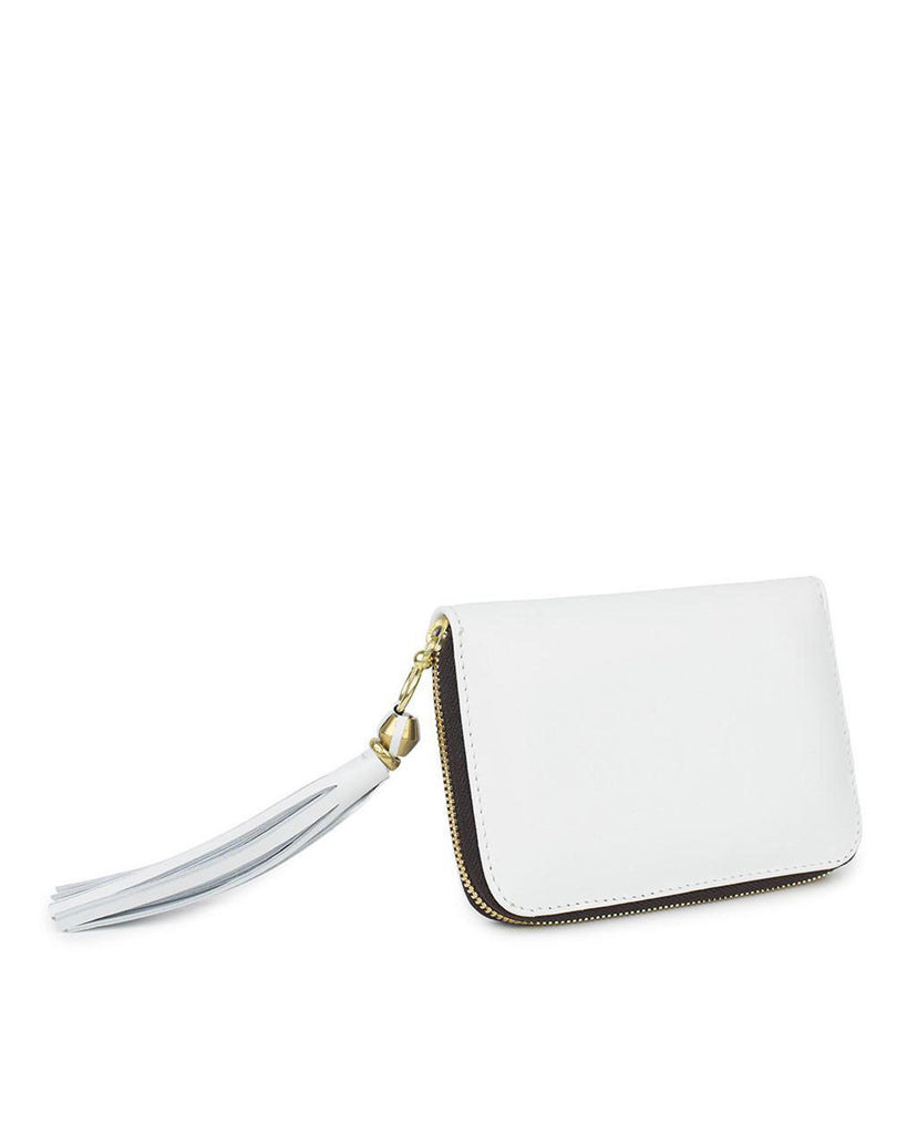 iPHONE CASE in White Napa leather case Kendall Conrad iPhone  
