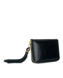 iPHONE CASE in Black Napa leather case Kendall Conrad iPhone  