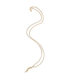 ISLERO PENDANT jewelry, Kendall Conrad Brass Natural Brown 