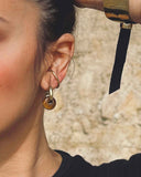 TIGER EYE HOOP EARRINGS new jewelry arrivals, Kendall Conrad   