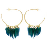 KHADIJA HOOPS jewelry, Kendall Conrad   