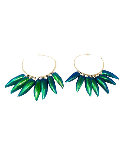 KHADIJA HOOPS jewelry, Kendall Conrad   