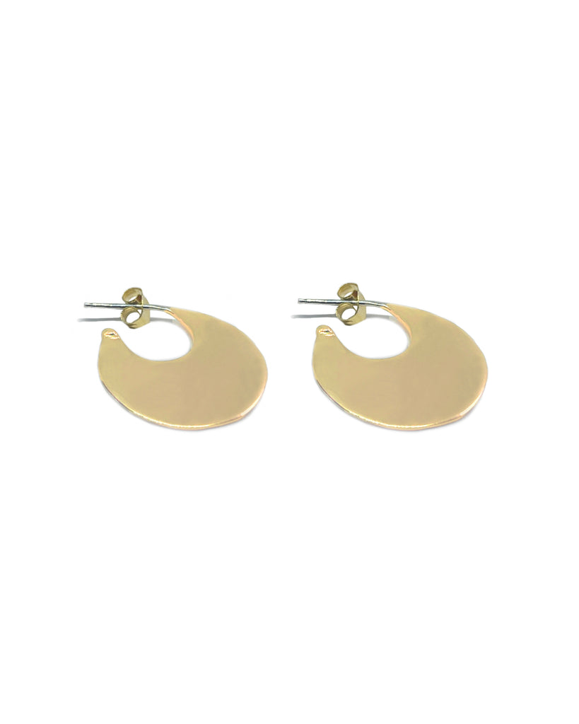 KOUTOUBIA  HOOP EARRINGS new jewelry arrivals, Kendall Conrad Brass  