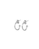 LITTLE BALL HOOP EARRINGS jewelry, Kendall Conrad Sterling Silver  