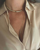THIN FLAT CABLE CHAIN NECKLACE new jewelry arrivals, Kendall Conrad   