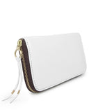 LUZ in White Napa leather case Kendall Conrad   