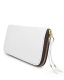 LUZ in White Napa leather case Kendall Conrad   